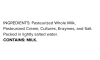 Burrata Ingredients - Product